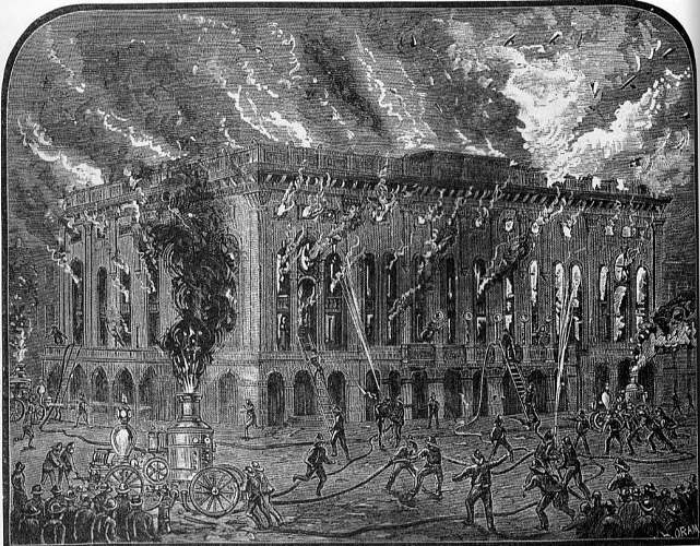 Academy of Music fire 1866