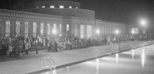 The opening of the Sunset Play Center Pool