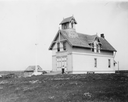 U.S. Life Saving Station, Ditch Plains, Long Island, New York.