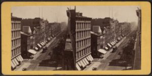Broadway south of Houston 1860