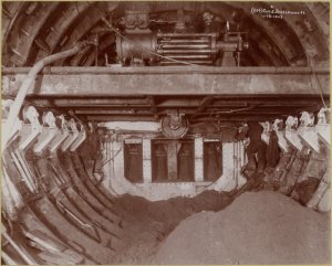 1907: Nellie, the Dog That Christened the IRT East River Subway Tunnel ...
