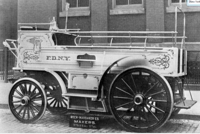 Rech-Marbaker Hose Wagon, FDNY, 1907