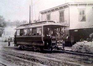 West Farms trolley car