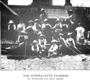 The “Suffragette farmers” at Hammerstein’s Dutch farm