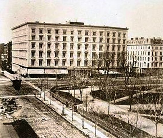 Fifth Avenue Hotel, 1860