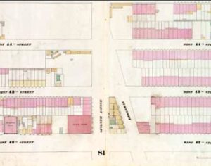 Longacre Square map