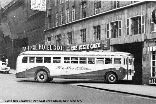 Central Union Bus Terminal, Hotel Dixie, New York