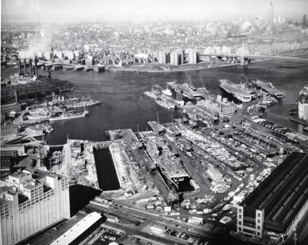 Brooklyn Navy Yard 1956