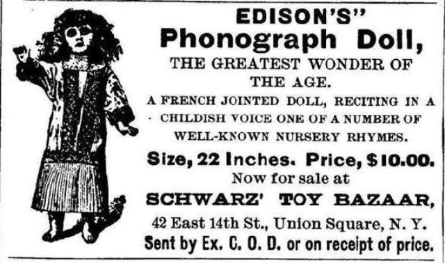 Edison Talking Doll