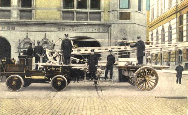 Water Tower 1, FDNY, 1910