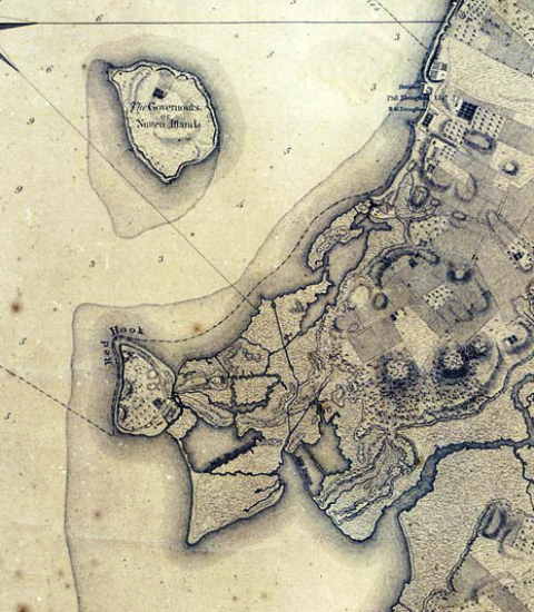 1770 Ratzer Map Red Hook