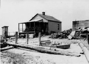 Barren Island shack