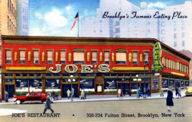 Joe's Restaurant Fulton Avenue Brooklyn
