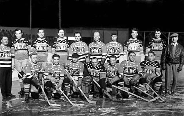 The New York Americans, 1931-32
Rival team to the New York Rangers