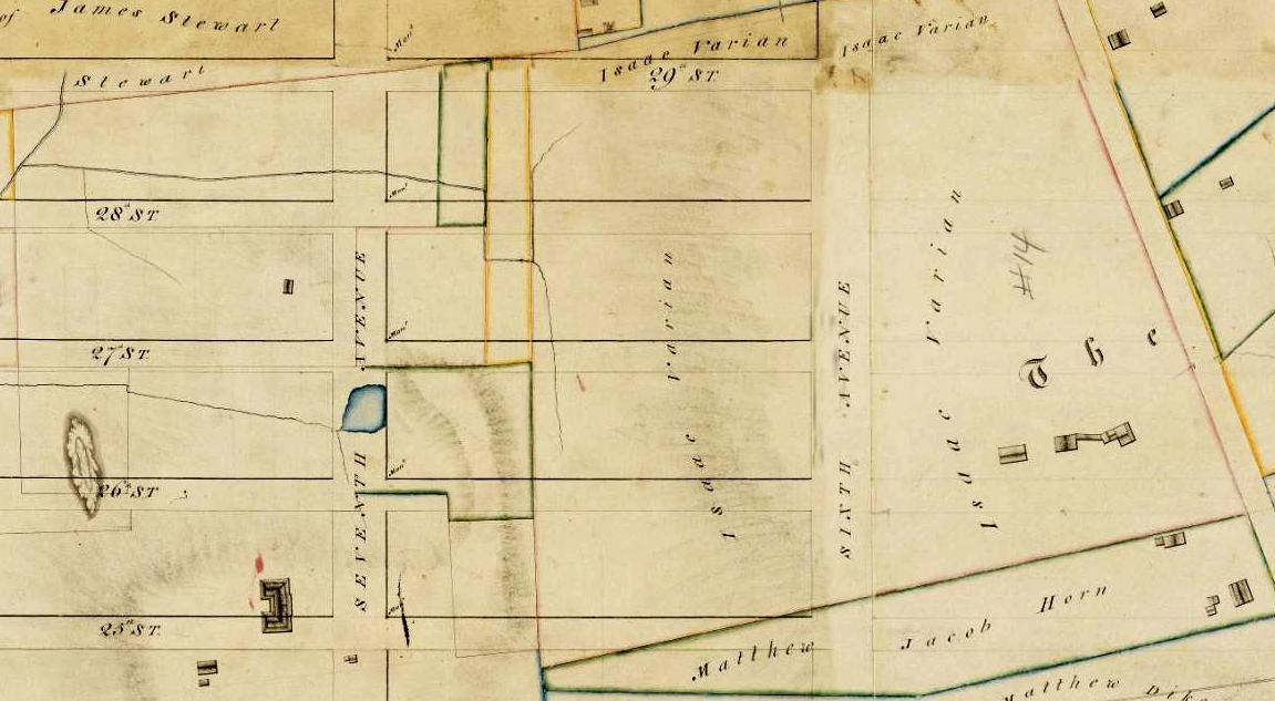 Randel Farm Map 1818