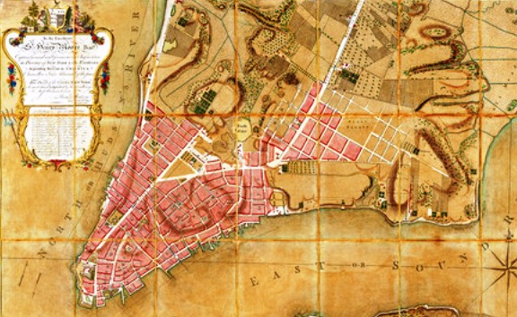 Ratzer 1766 map