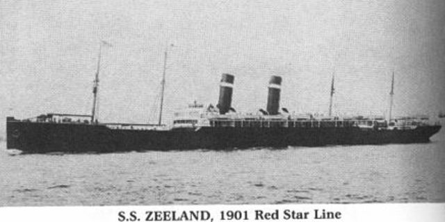 Red Star Line SS Zeeland