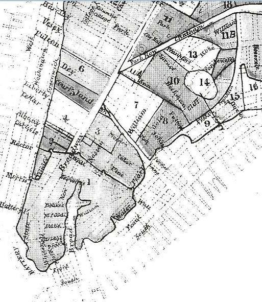 Map of Shoemakers' Pasture