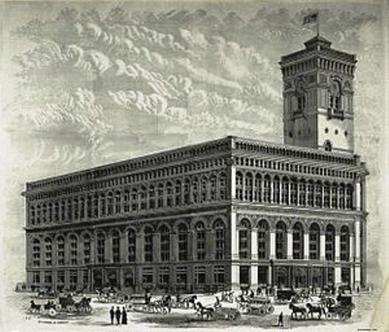 Founded in 1861, the Produce Exchange served a nationwide network of produce and commodities dealers. 