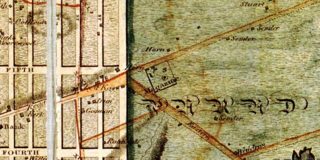 1807 Samler Farm Map
