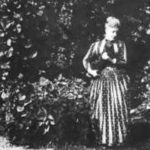 Alice Austin’s mother with cat