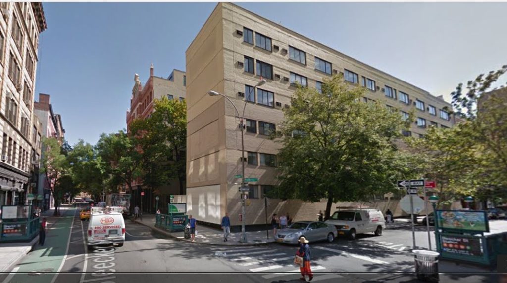 A new building was constructed at 38-42 Bleecker Street in 1974. Called Mulberry North, it features 92 residential units that are reportedly converting to condos in the near future. 