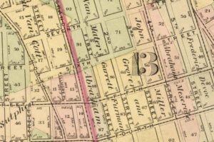 The Grand Street Museum at 166 Grand Street between Fourth Street (today's Bedford Avenue) and Fifth Street (today's Driggs Avenue) was once the property of Abraham Cannon (1751-1810).