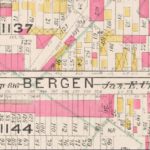 603 Bergen Street 1898 Map
