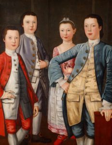 The Rapalje Children, 1768 by John Durand (New-York Historical Society)
