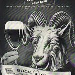 Bock Beer Goat Poster