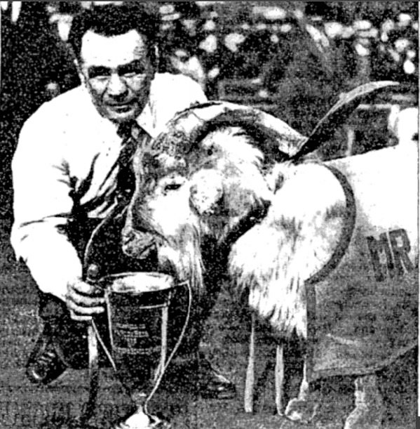 Buddy with "Kid" Alberts in 1936.