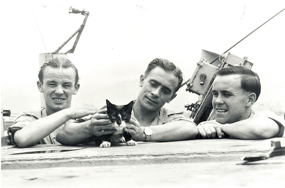 This is not Minnie, but I imagine this is what she looked like. This is actually Simon of the HMS Amethyst in 1949. 