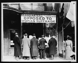 The national headquarters of NAOWS was at 168 Madison Avenue until it moved to Washington, DC in 1917.