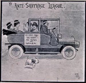 Tommie Blackberry was a cat who actually owed his life to the leader of the anti-suffragist movement in New York City.