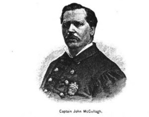 Police Captain John H. M'Cullagh of New York City's Seventeenth Police Precinct