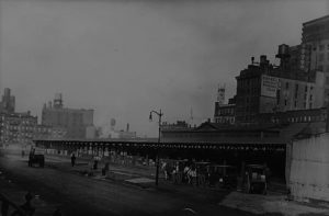 The Hudson River Railroad Depot on Thirtieth Street and Tenth Avenue was the site of numerous gang-related robberies in the l800s. Abraham Lincoln passed through this station two times: the first time when he was enroute to his inauguration and the second time when his body was enroute to his burial in Albany. The station was demolished in 1931 to build the Morgan Post Office.