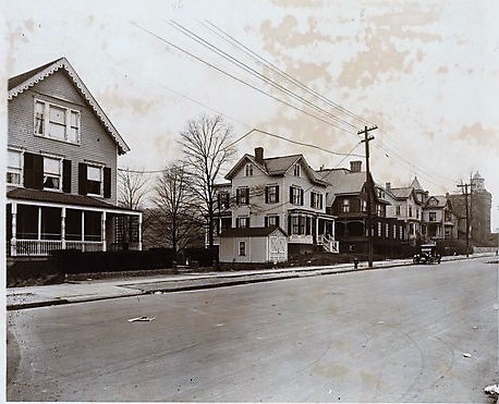 Here's Kingsbridge at West 231st Street in 1923, just six years after the Godwin estate was sold at auction. 
