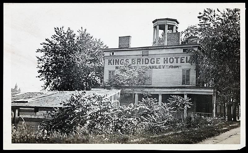 The Kings Bridge Hotel, pictured here in 1910, was on Broadway in Marble Hill.
