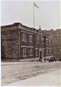 In June 1922, 11 lots at the northeast corner of Godwin Terrace and Kimberly Place were sold to the Roman Catholic Church of St. John as a site for a new school. The property had been purchased at the auction by Elsie Boves, Charles C. Grautin, and John T. Regan. The lot was valued at $35,000. 