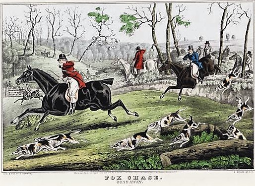 American Loyalists and British soldiers took part in many fox hunts throughout the southeastern Bronx during colonial days.
