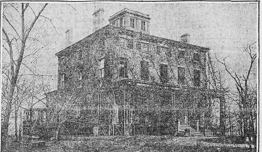 Here's a photo of Foxhurst from a news article printed in 1906, which is a year after the Tiffany family had moved out. 