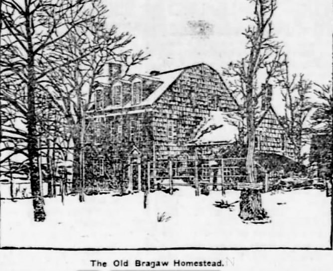 Richard Bragaw homestead, Sunnyside, Queens, 1903