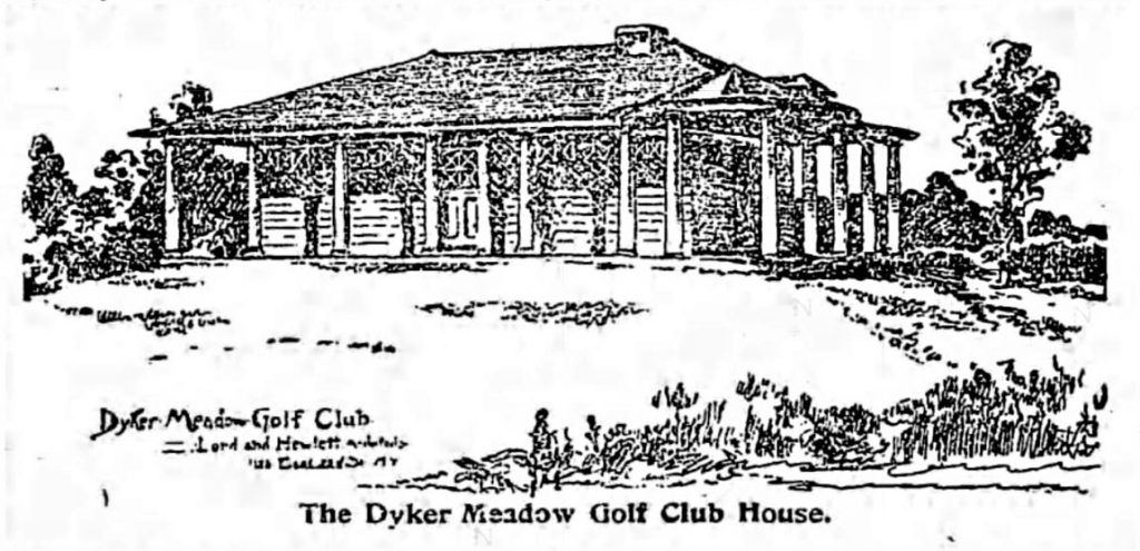 Dyker Meadow Golf Club House, 1896, where Lillian Russell the cat lived. 
