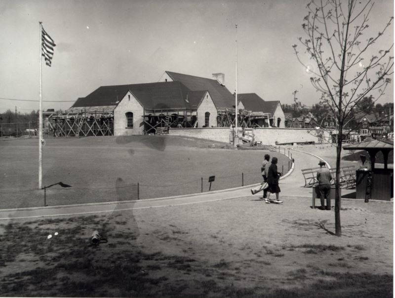 Dyker Beach Golf Clubhouse in the 1930s