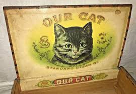 Brooklyn cigar manufacturer Charles J. Nielsen had a cigar shop cat named Luck who brought him everything but luck.