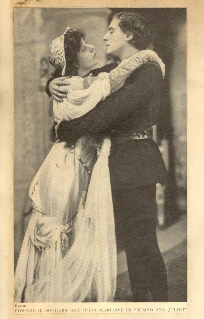 Julia Marlow and E.H. Sothern as Romeo and Juliet