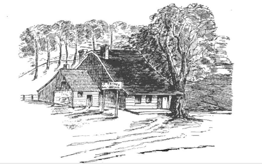 The Howard estate comprised about four acres of land and a tavern called Howard's Halfway House (or The Rising Star Tavern). The tavern was constructed in 1715 by William Howard, who had purchased two "draught-lots" in 1699 from Francis Way, who was one of the eight original settlers to acquire property in the "New Lotts of Flatbush" in 1684. The Howard estate was sold at auction in 1867 for $21,000 to Henry R. Pierson, president of the Brooklyn City Railroad Company. The BRT built an extensive car depot and shops on the land. 