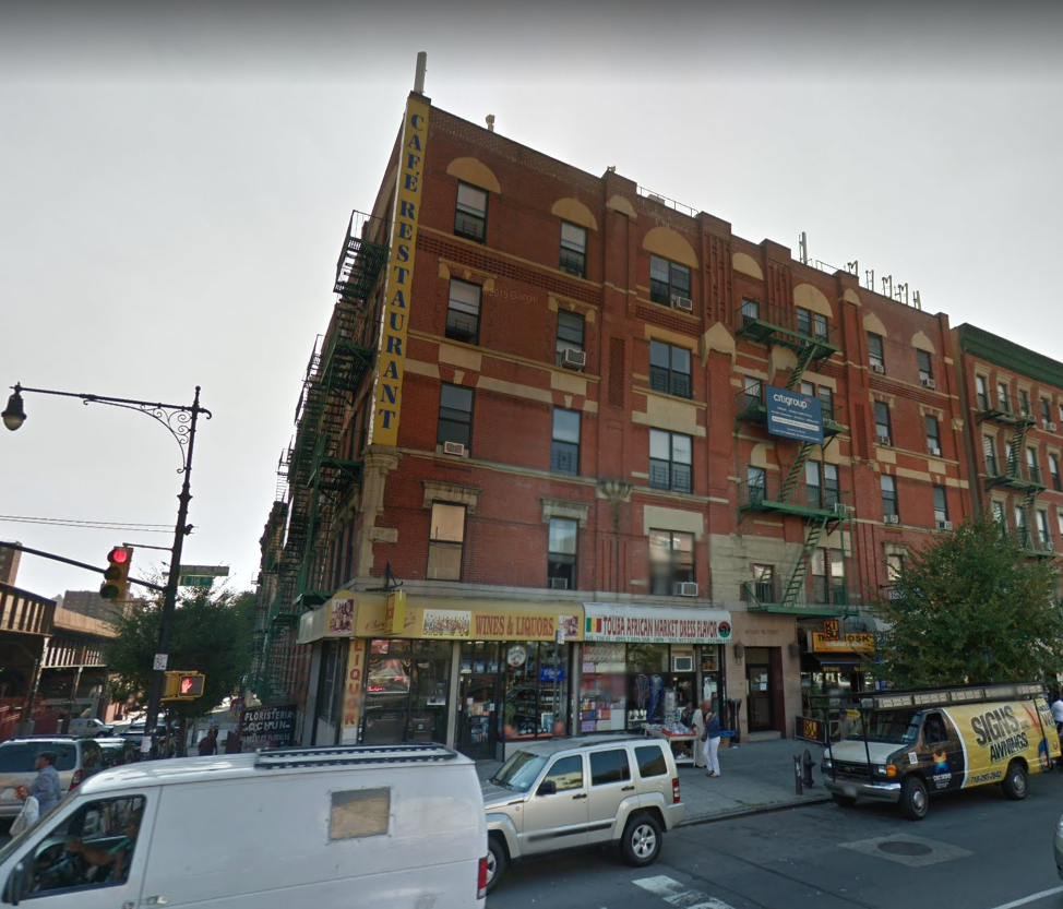 The fire took place in the five-story Hermione building, on the southwest corner of Park Avenue and 116th Street in Harlem.