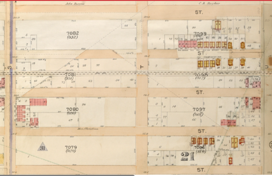 1907 map Gravesend and Sheepshead Bay Brooklyn