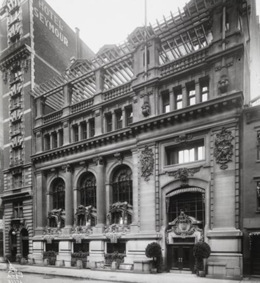 New York Yacht Club at 37 West 44th Street